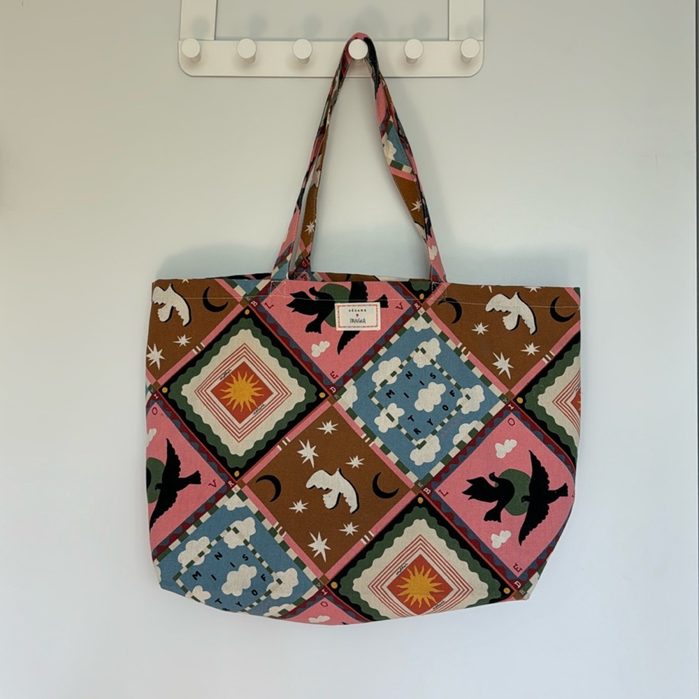 Sezane X Pangea Tote Bag NWOT